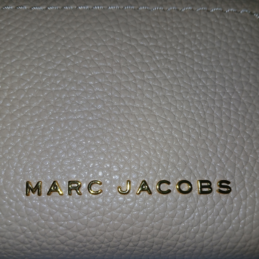 Final❗️Marc Jacobs Genuine Leather The Compact Wallet  Rose, Colorblock - Picture 4 of 14